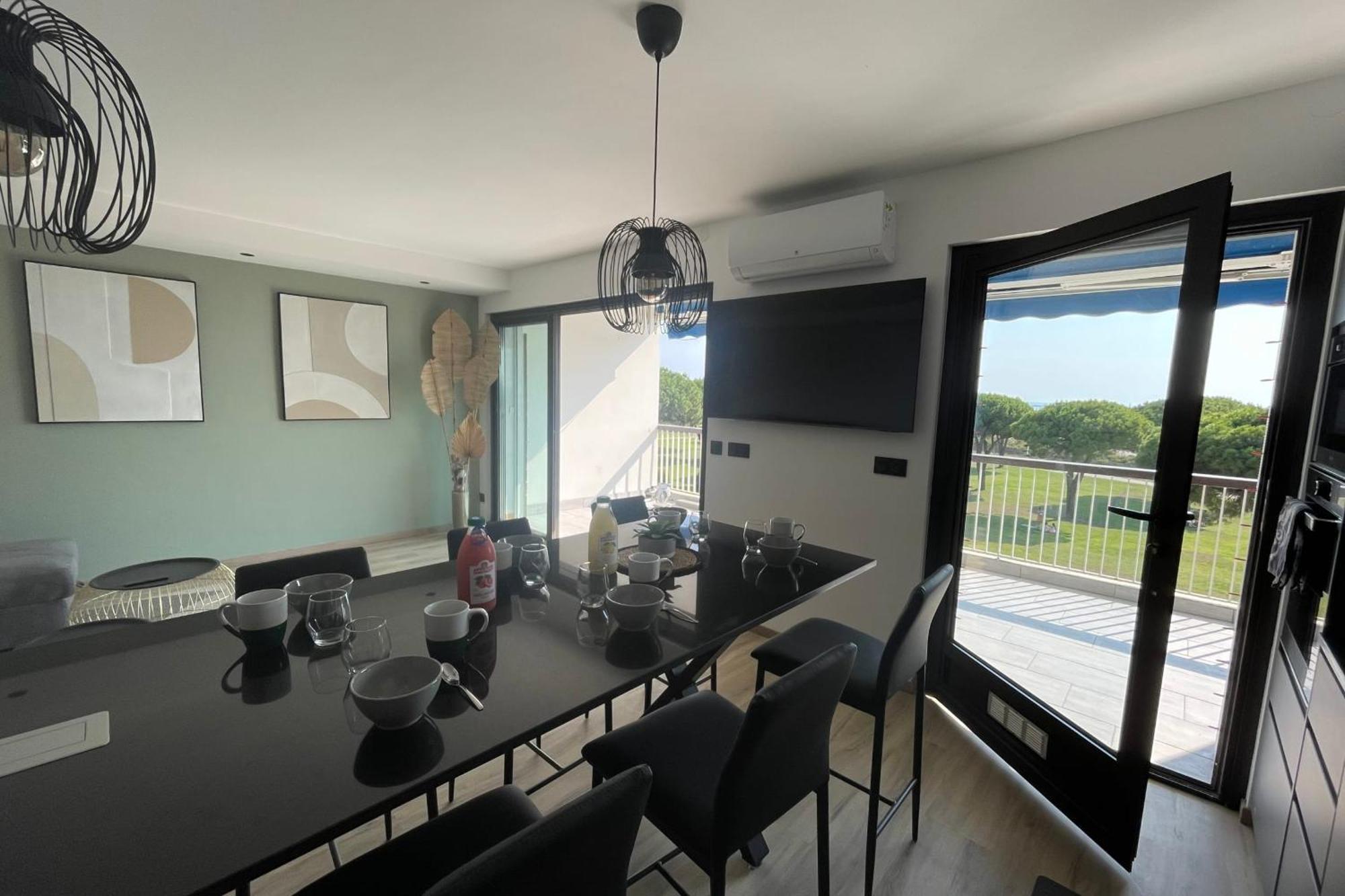 Le Mistral Appartement Standing Avec Vue Mer Exceptionnelle En 1Ere Ligne Le Grau-du-Roi Exteriör bild