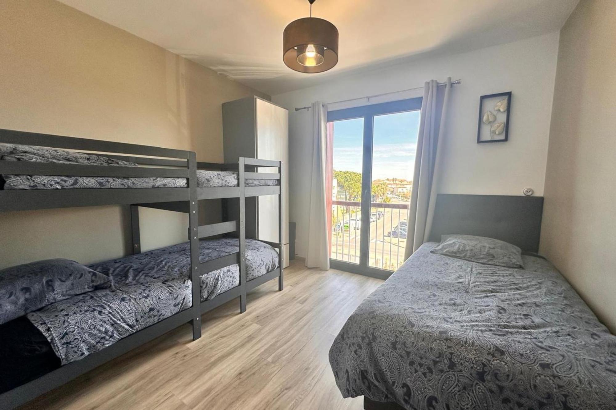 Le Mistral Appartement Standing Avec Vue Mer Exceptionnelle En 1Ere Ligne Le Grau-du-Roi Exteriör bild